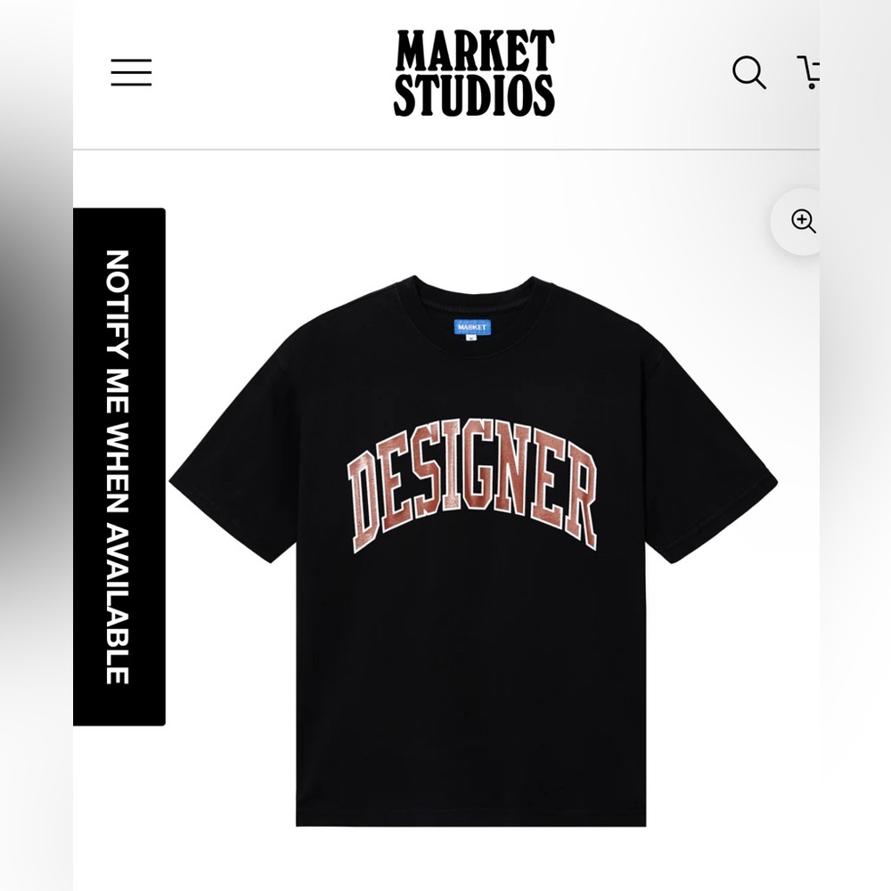 NWT: MARKET Designer T-Shirt